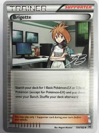 pokemon junk brigette 134 162 wc