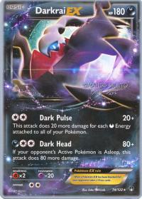 pokemon junk darkrai ex 74 122 wc