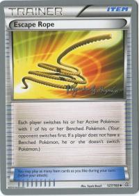 pokemon world championship cards escape rope 121 160 wc