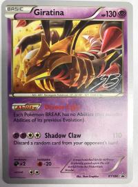 pokemon junk giratina xy184 wc