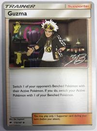 pokemon world championship cards guzma 115 147 wc