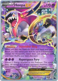 pokemon junk hoopa ex 36 98 wc