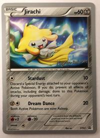 pokemon world championship cards jirachi xy67 wc