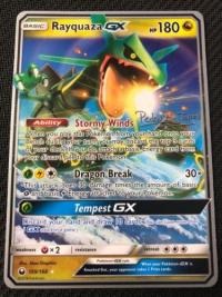 pokemon junk rayquaza gx 109 168 wc