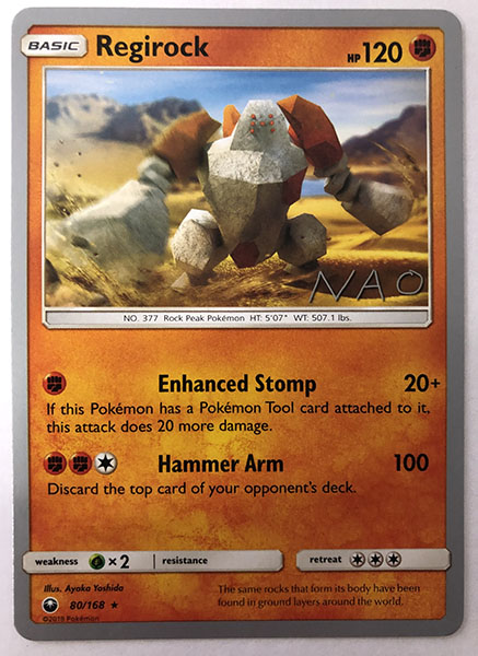 Regirock 80/168 (WC)