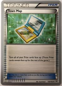 pokemon world championship cards town map 150 162 wc
