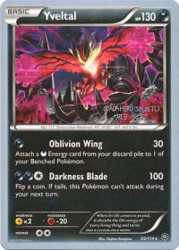 pokemon world championship cards yveltal 65 114 wc