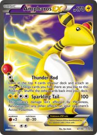 pokemon xy ancient origins ampharos ex full art 87 98