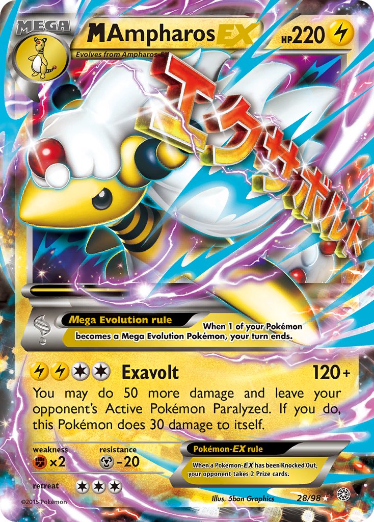 M Ampharos EX 28-98