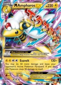 pokemon xy ancient origins m ampharos ex 28 98