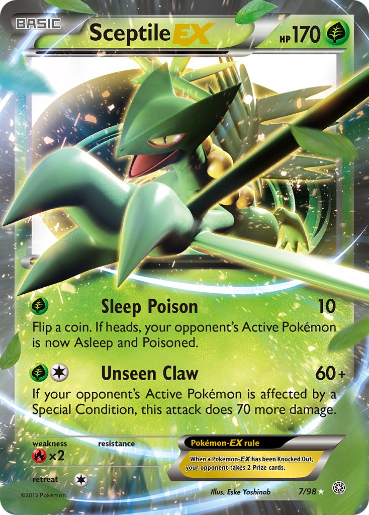 Sceptile EX 7-98