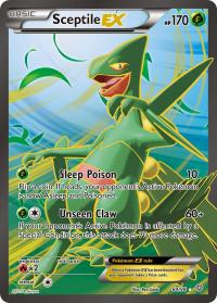 pokemon xy ancient origins sceptile ex full art 84 98