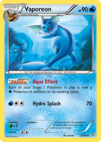 pokemon xy ancient origins vaporeon 22 98