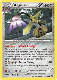 pokemon xy base set aegislash 85 146 rh