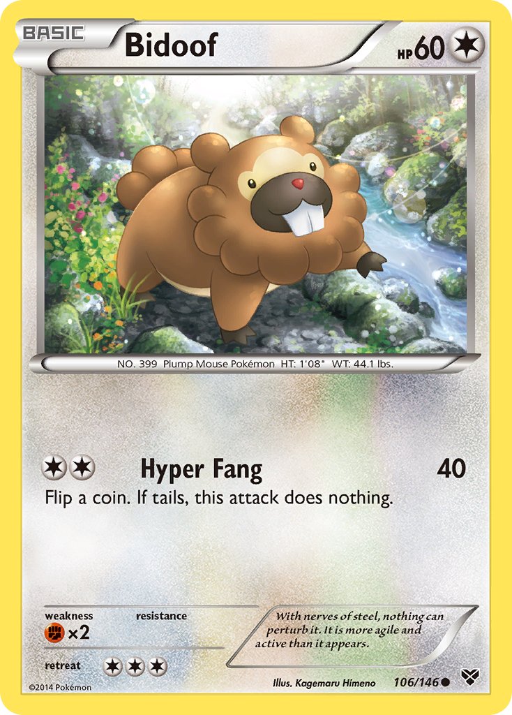 Bidoof 106-146 (RH)