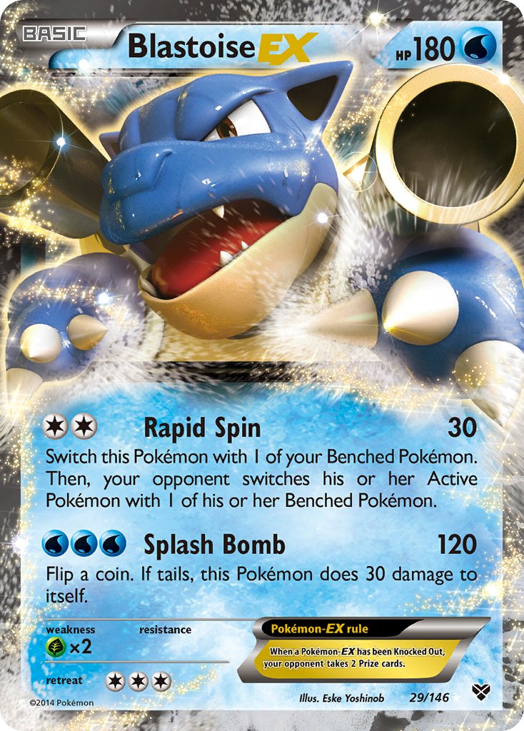 Blastoise EX 29-146