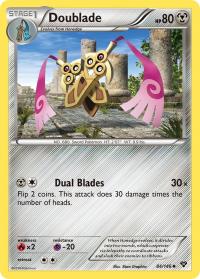 pokemon xy base set doublade 84 146