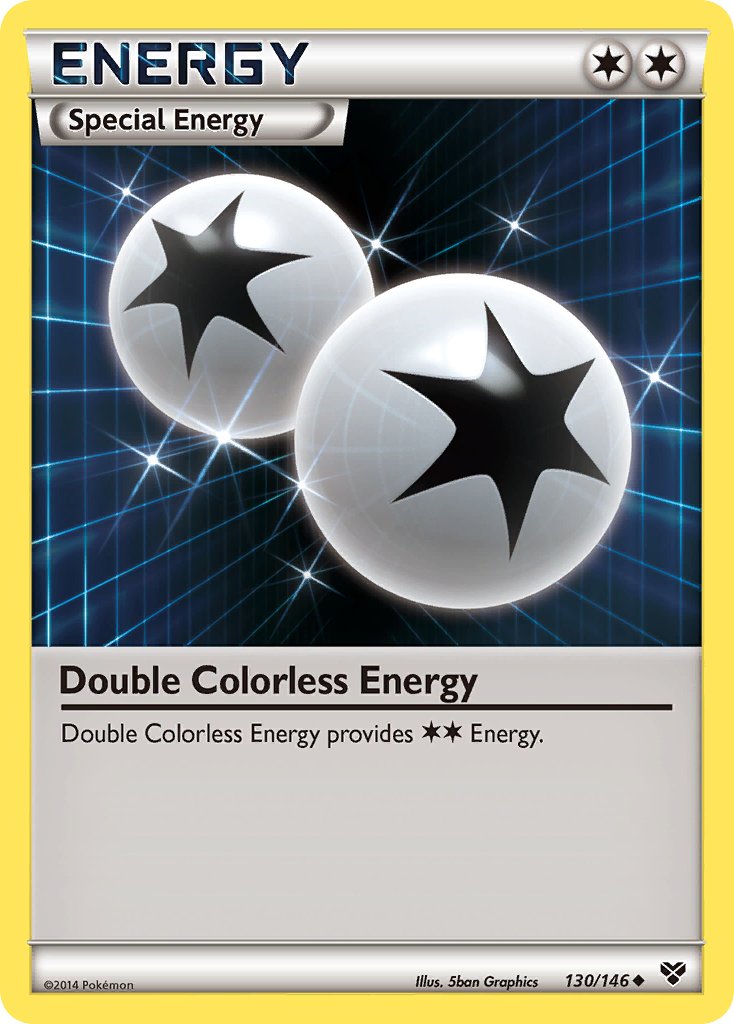 Double Colorless Energy 130-146 (RH)