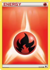 pokemon xy base set fire energy