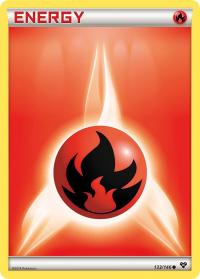 pokemon xy base set fire energy