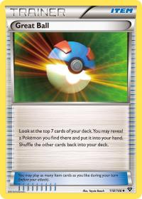 pokemon xy base set great ball 118 146