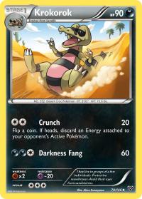 pokemon xy base set krokorok 70 146