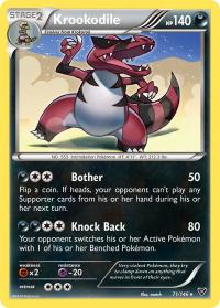 pokemon xy base set krookodile 71 146 rh