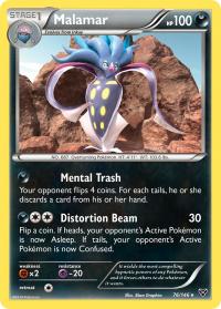pokemon xy base set malamar 76 146