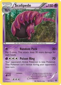 pokemon xy base set scolipede 53 146 rh