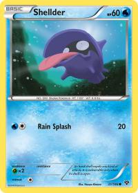 pokemon xy base set shellder 31 146