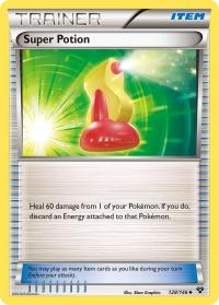 pokemon xy base set super potion 128 146