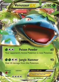 pokemon xy base set venusaur ex 1 146