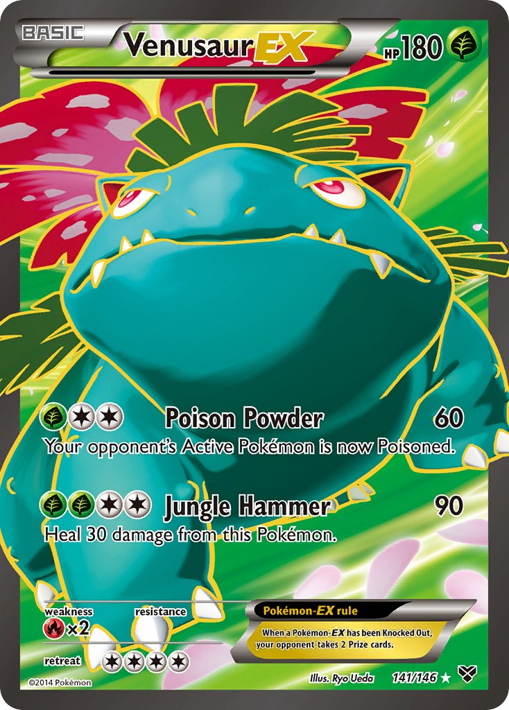 Venusaur EX 141-146 - FULL ART