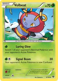 pokemon xy base set volbeat 8 146