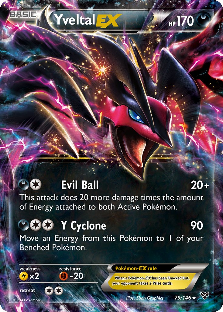 Yveltal EX 79-146