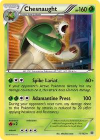 pokemon xy break through chesnaught 11 162 rh