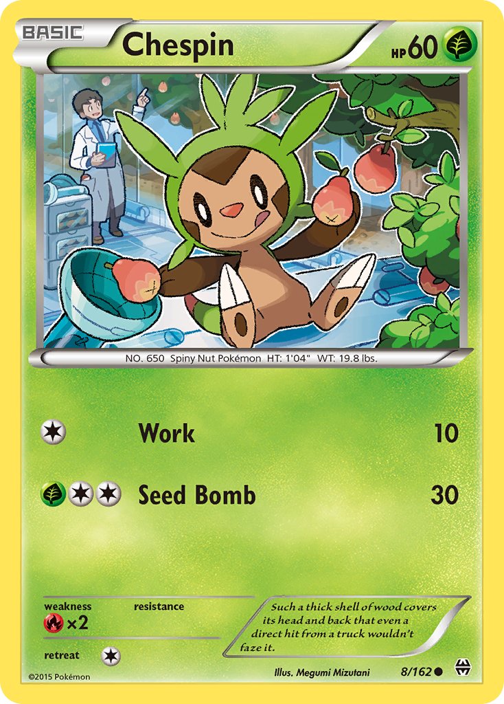 Chespin 8-162 (RH)