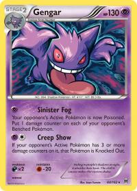 pokemon xy break through gengar 60 162