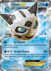 pokemon xy break through glalie ex 34 162