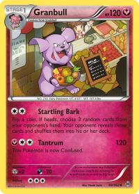 pokemon xy break through granbull 99 162