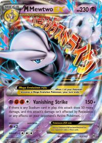 pokemon xy break through m mewtwo ex 63 162