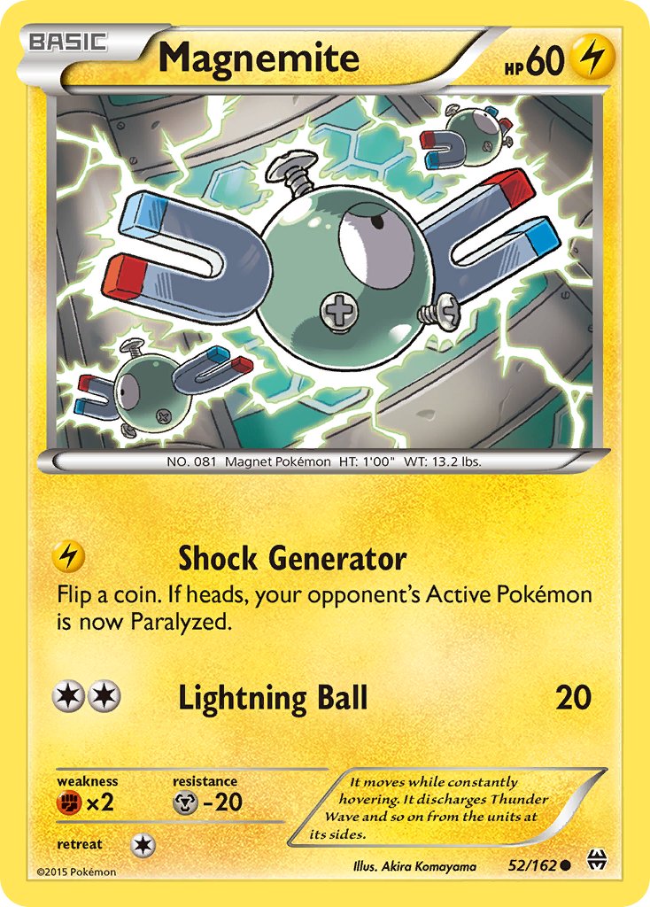 Magnemite 52-162 (RH)