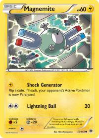 pokemon xy break through magnemite 52 162