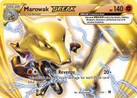 pokemon xy break through marowak break 79 162