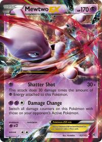 pokemon xy break through mewtwo ex 62 162