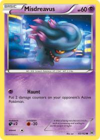 pokemon xy break through misdreavus 65 162