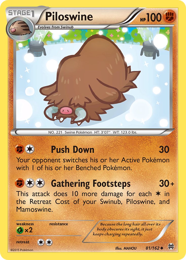 Piloswine 81-162 (RH)