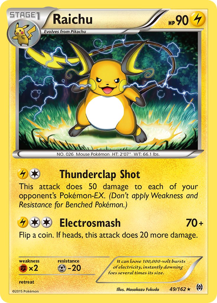 Raichu 49-162 (RH)