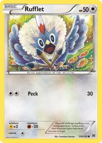 pokemon xy break through rufflet 129 162 rh