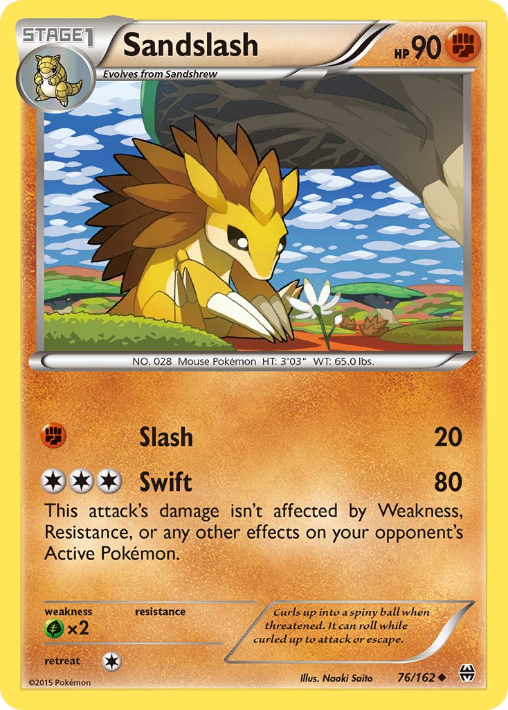 Sandslash 76-162 (RH)